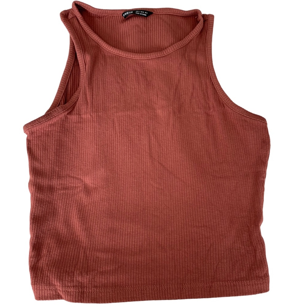 Shein ribbed tank top